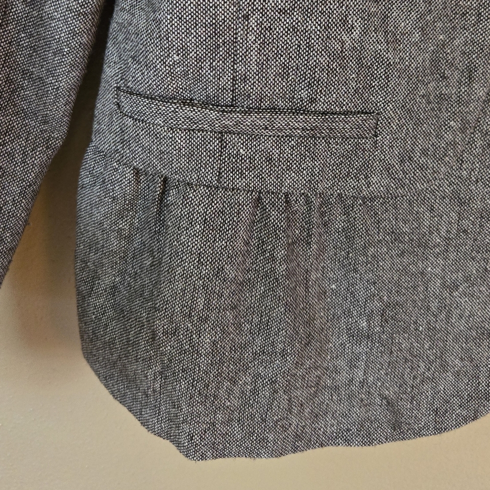 Apt. 9 Charcoal Blazer Versatile Suit Jacket - image 8